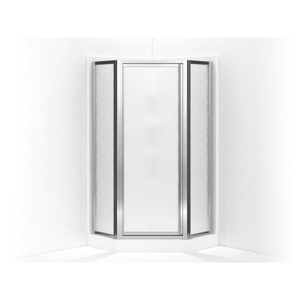 Sterling Framed Neo-Angle Corner Shower Door 15-13/16"27-9/16"15-13/16"72" H SP2276A-38S